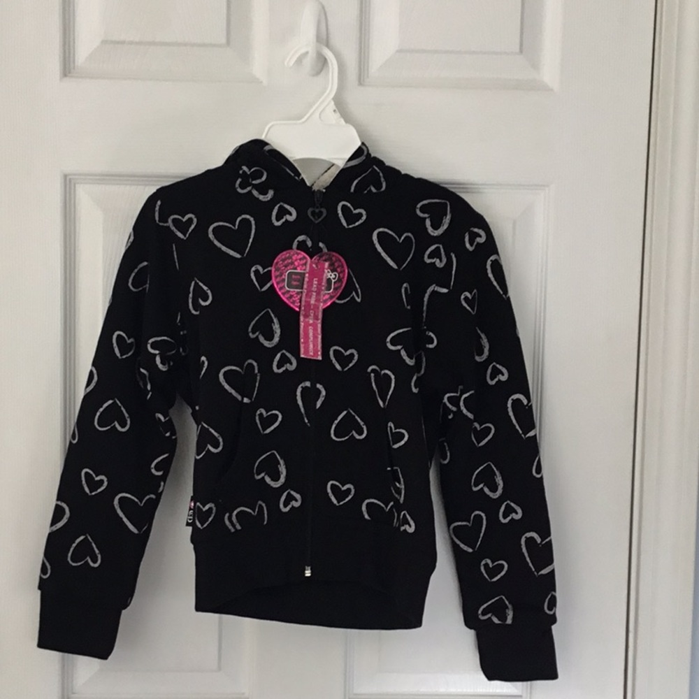 Cozy hearts sweatshirt